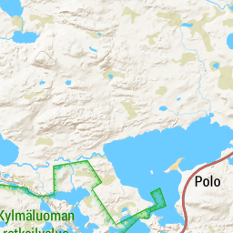 Kylmäluoma-Hossa retkeilyreitti - ULKO Route Planner and Sports tracker