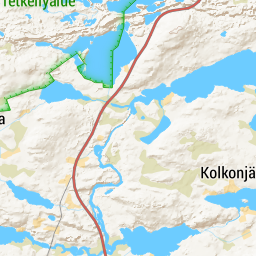 Kylmäluoma-Hossa retkeilyreitti - ULKO Route Planner and Sports tracker