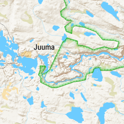 Erämaareitti Juuma - Luontokeskus - ULKO Route Planner and Sports tracker