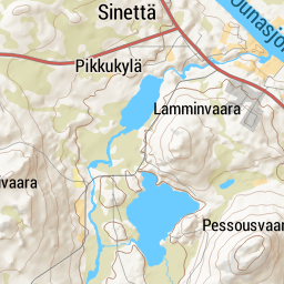 Sinettä-Pohtimolampi moottorikelkkaura - ULKO Route Planner and Sports  tracker