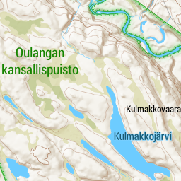 Kitkajoki Jyrävä - rajavyöhyke - ULKO Route Planner and Sports tracker