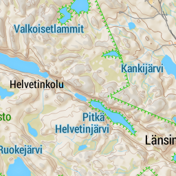 Helvetinjärven polut, Helvetinkolu-Luomalahti - ULKO Route Planner and  Sports tracker