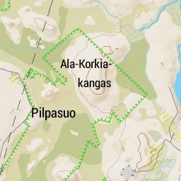 Pilpasuon reitti - ULKO Route Planner and Sports tracker