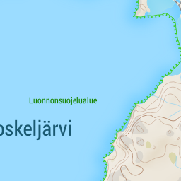 Uhrattu-Pyhäniemi reitti - ULKO Route Planner and Sports tracker